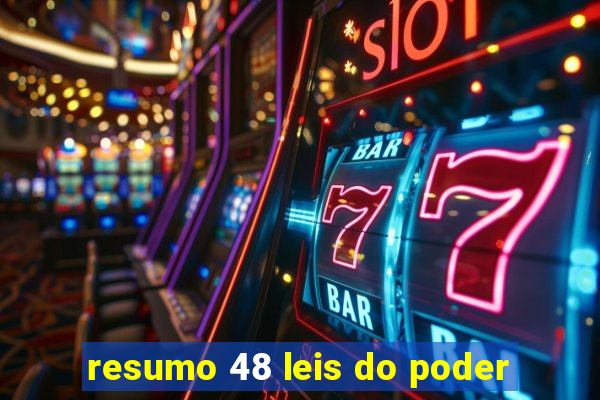 resumo 48 leis do poder